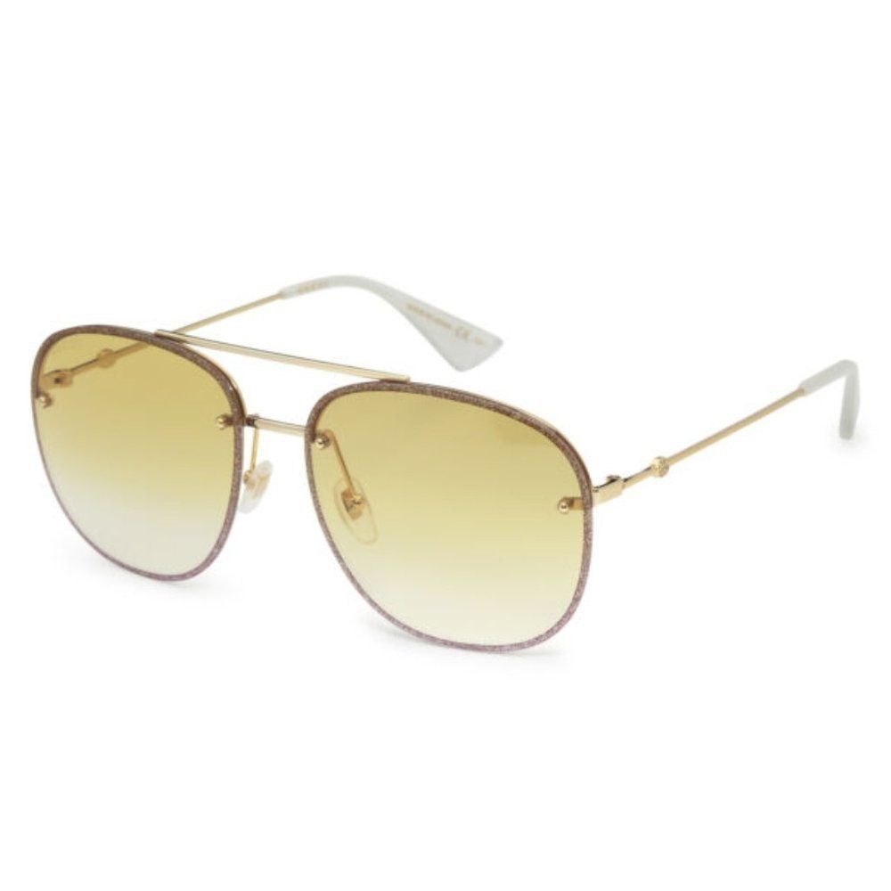 Gucci Oval Sunglasses w/ case